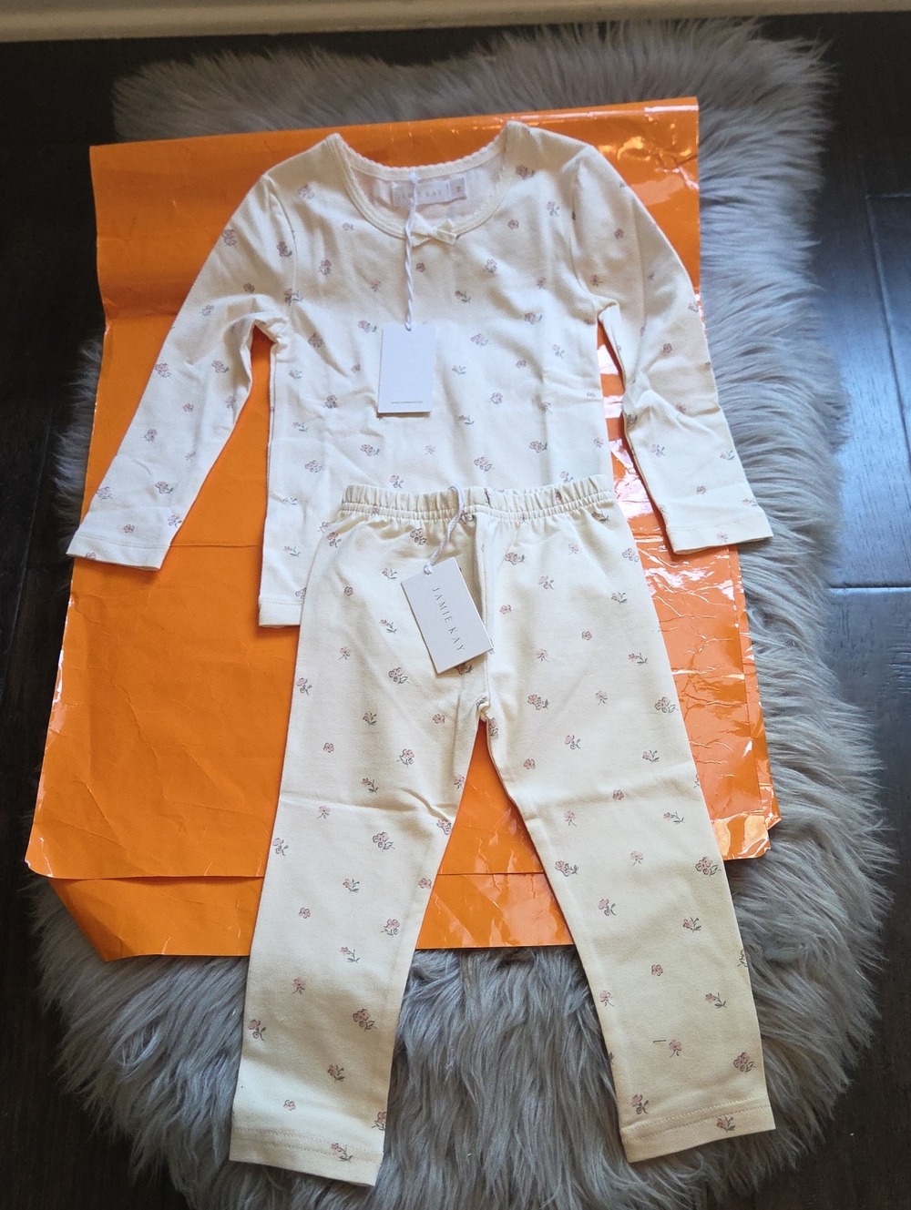 Nwt! Jamie Kay Bundle Set In Meridith Egret Size 1yr
